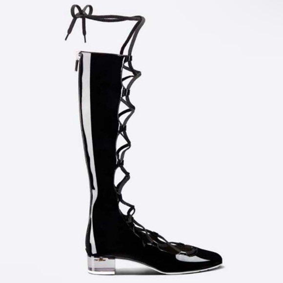 Dior Arty Christian Dior Lace Up Boots - Picture 2 of 8